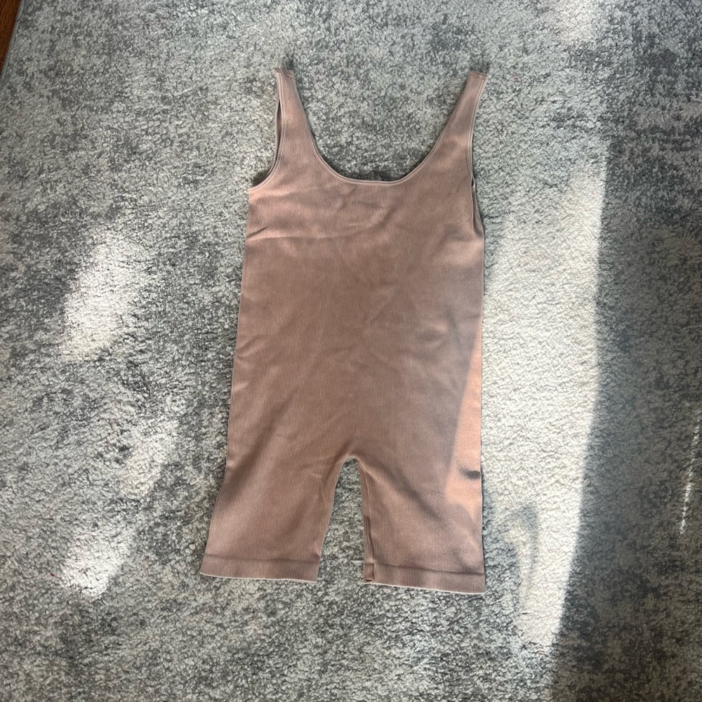 Forever 21 Tan Bodysuit One Piece